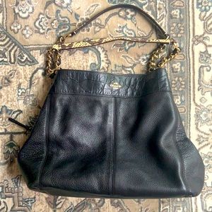 Coach Exotic Lexy Shoulder Bag Oxblood/multi